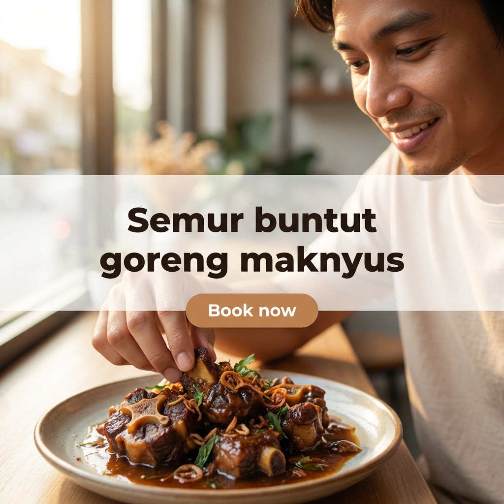 Promo resto - Promo semur buntu goreng